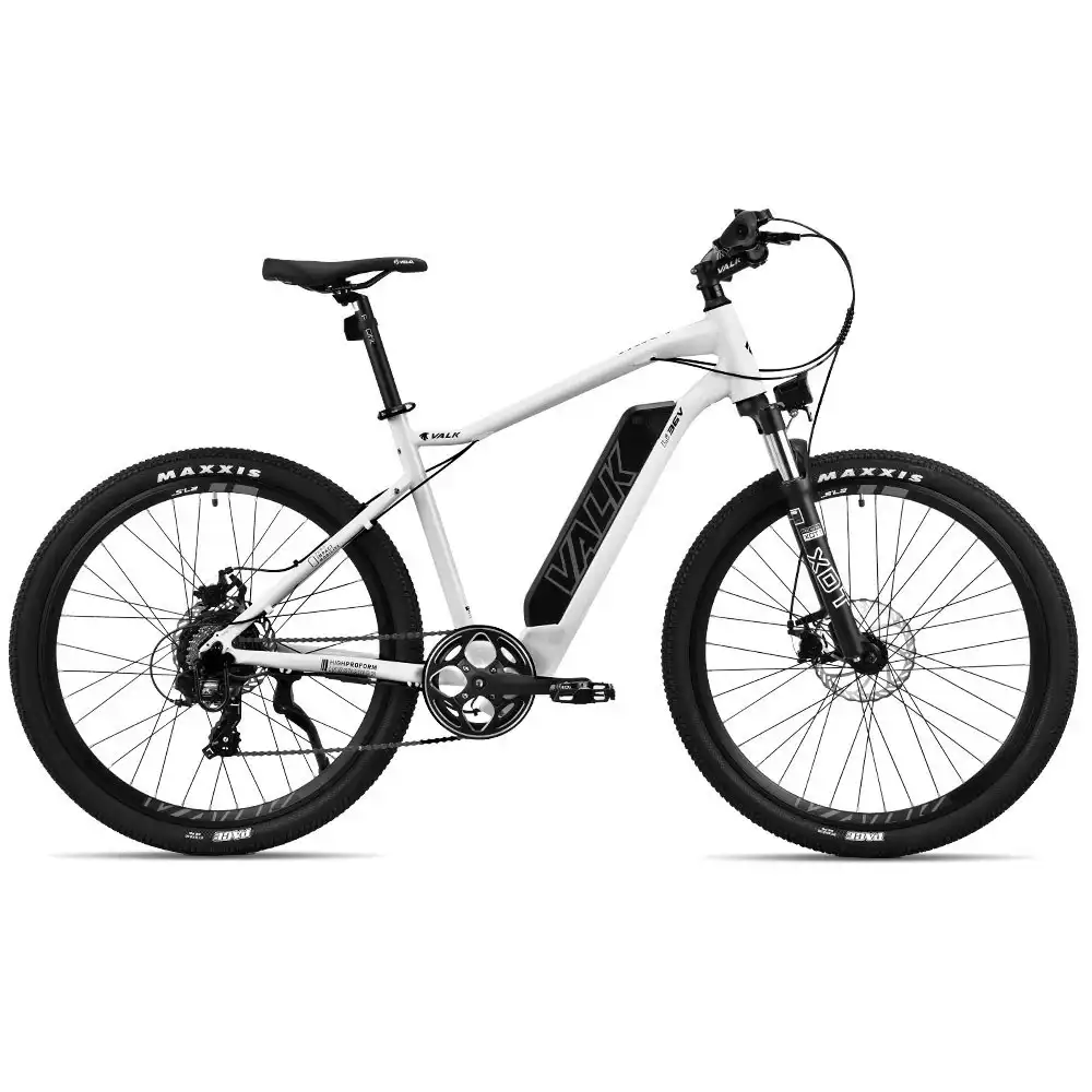 Valk MX7 Electric Bike, Medium frame Mountain ebike, White