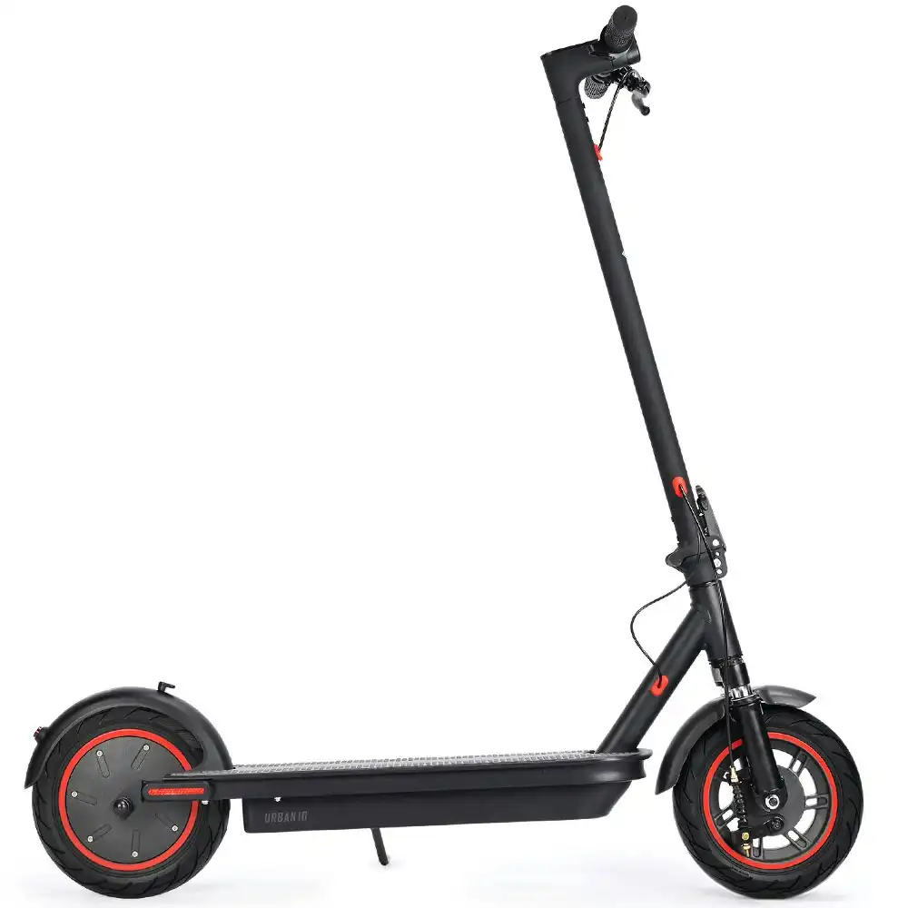 Alpha Urban 10 Electric Scooter, 400W 10.4Ah, Suspension, 35km Range, 10-Inch Wheels, Motorised Commuter eScooter for Adults, Black