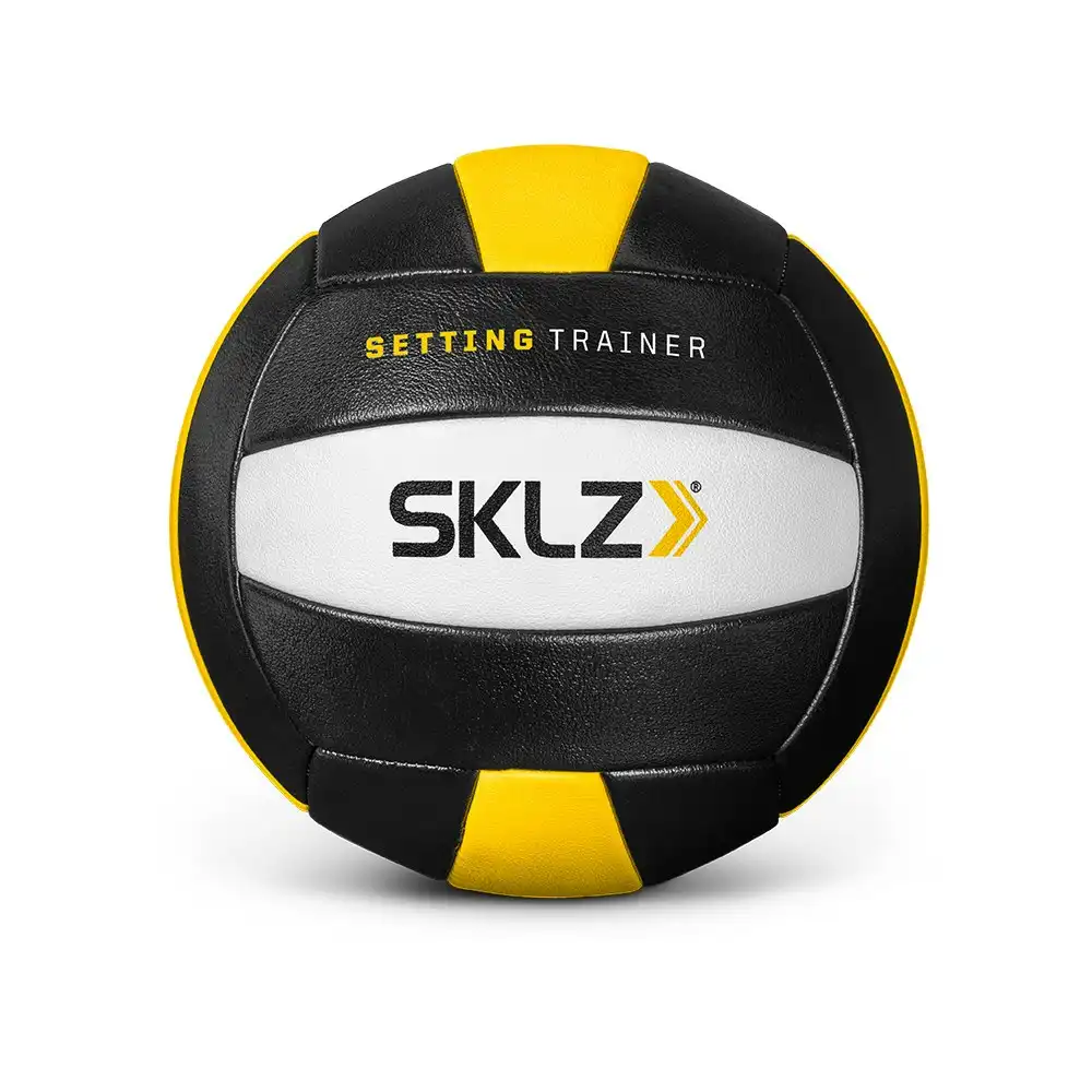 SKLZ Setting Trainer Weighted Volleyball Ball Training/Practice Black/Yellow