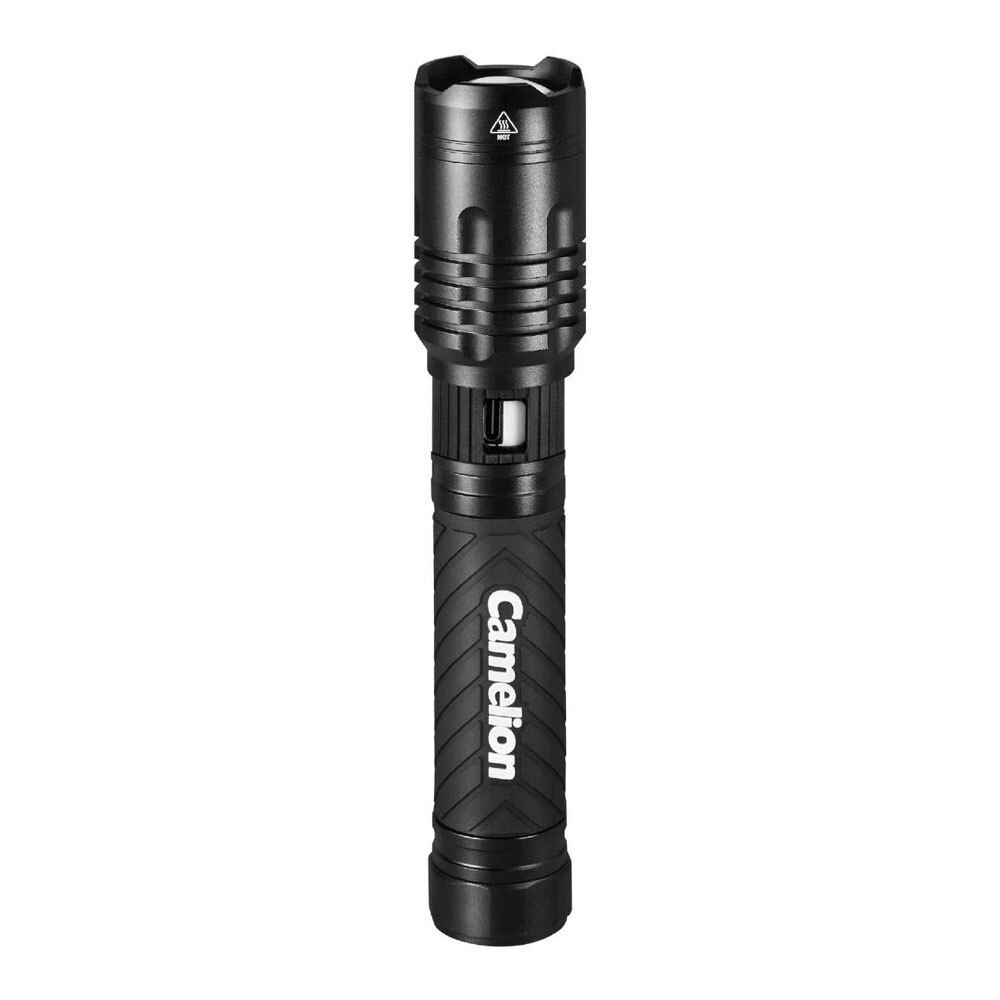 Camelion 34W 3-Mode IPX4 COB LED USB-C Li-Ion Rechargeable Torch 2000LM