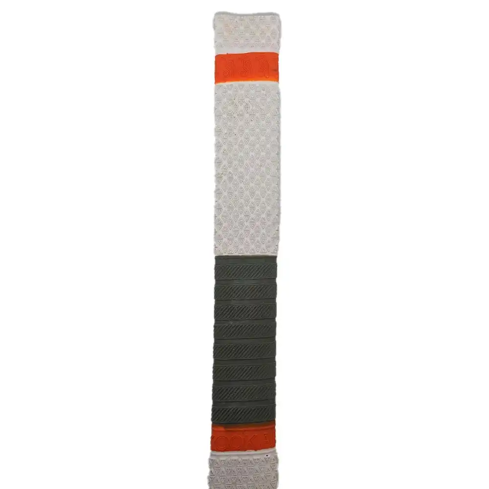 Kookaburra Sport Xtreme Replacement Cricket Bat Grip Trio White/Grey/Orange