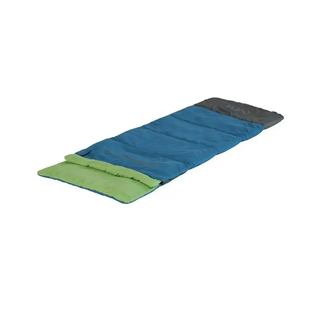 Quest Wippasnappa 107cm Kids Sleeping Bag Outdoor Camping/Hiking Travel Blue