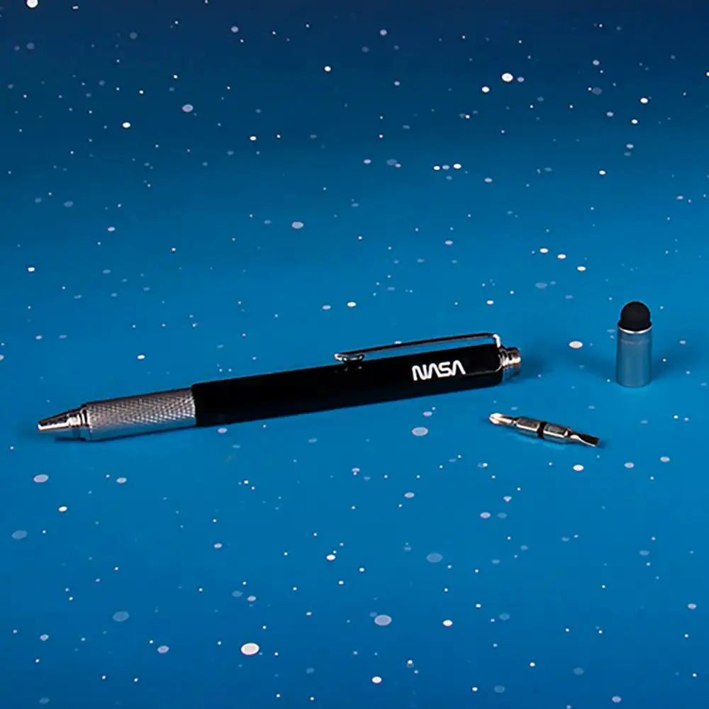 Fizz Creations 20cm NASA Multi Tool Pen Stylus/Ruler Utility/Writing Ballpen
