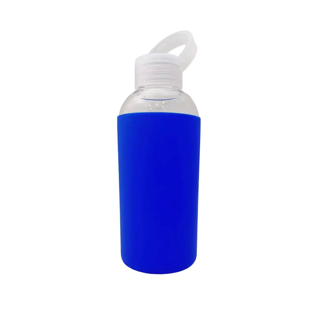 Kuvings Glass Sports Travel Water Drink Bottle With Handle – 600ml - Blue
