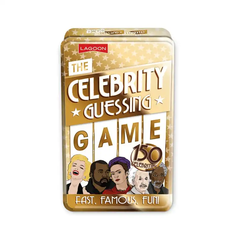 Tinned Lagoon The Celebrity Guessing Game Party/Event Kids/Teens Activity Toy 8+