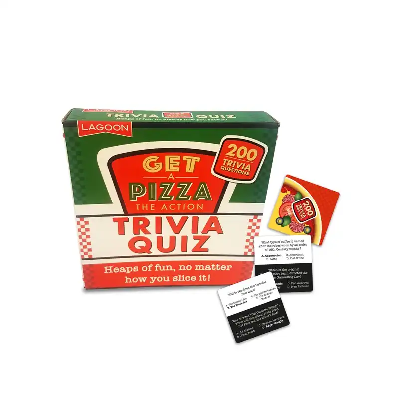 Lagoon Get A Pizza The Action Trivia Quiz Interactive Kids/Children Game Toy 8+