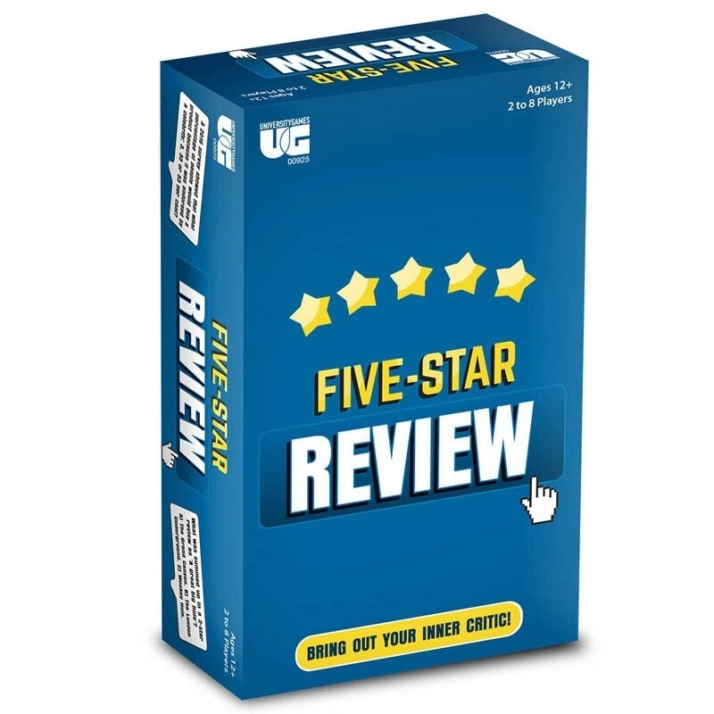 U.Games Five Star Review Party Game Children/Teens Interactive Activity Toy 12+