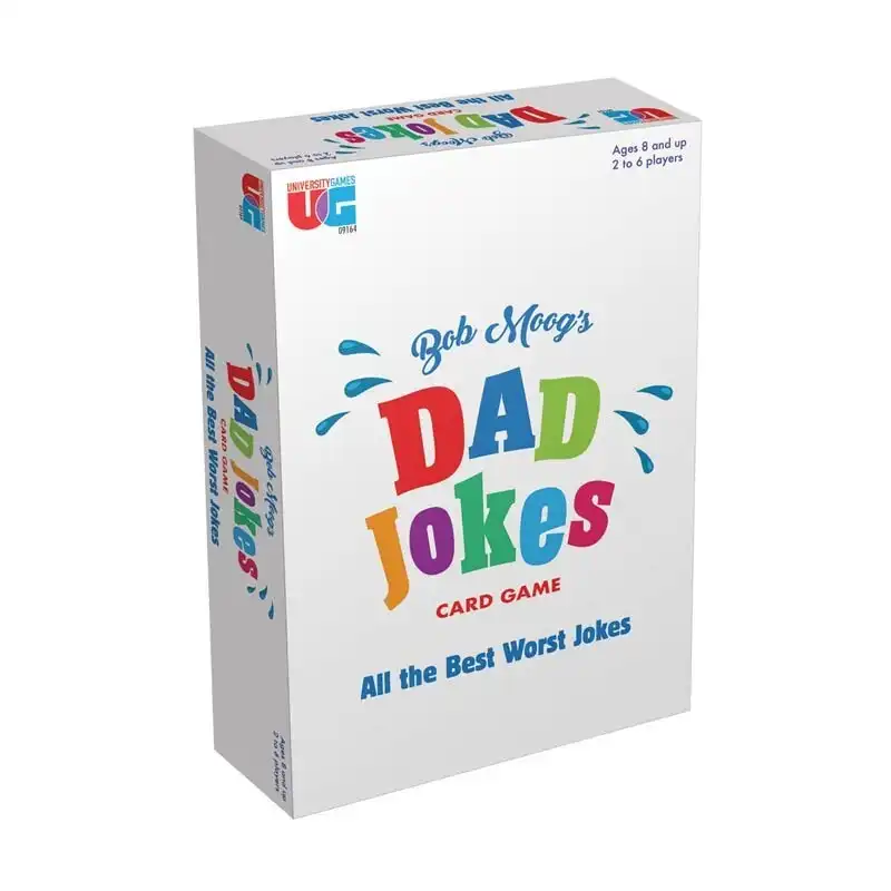 U.Games Bob Moog's Dad Jokes Card Game Interactive Kids/Children Activity Toy 8+