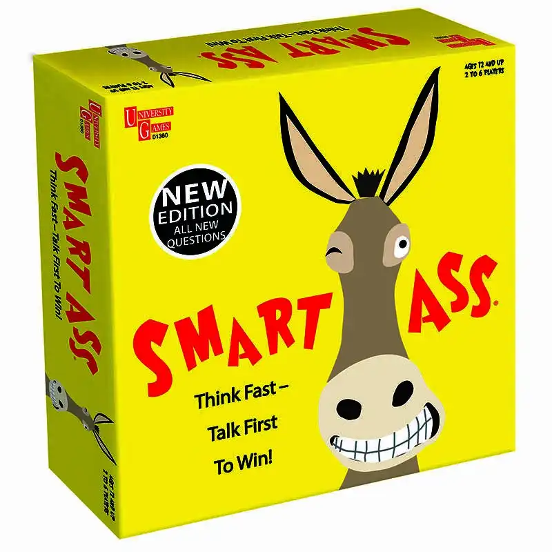 U.Games Smart A*s Think/Talk to Win Fun Interactive Game Kids Activity Toy 12+