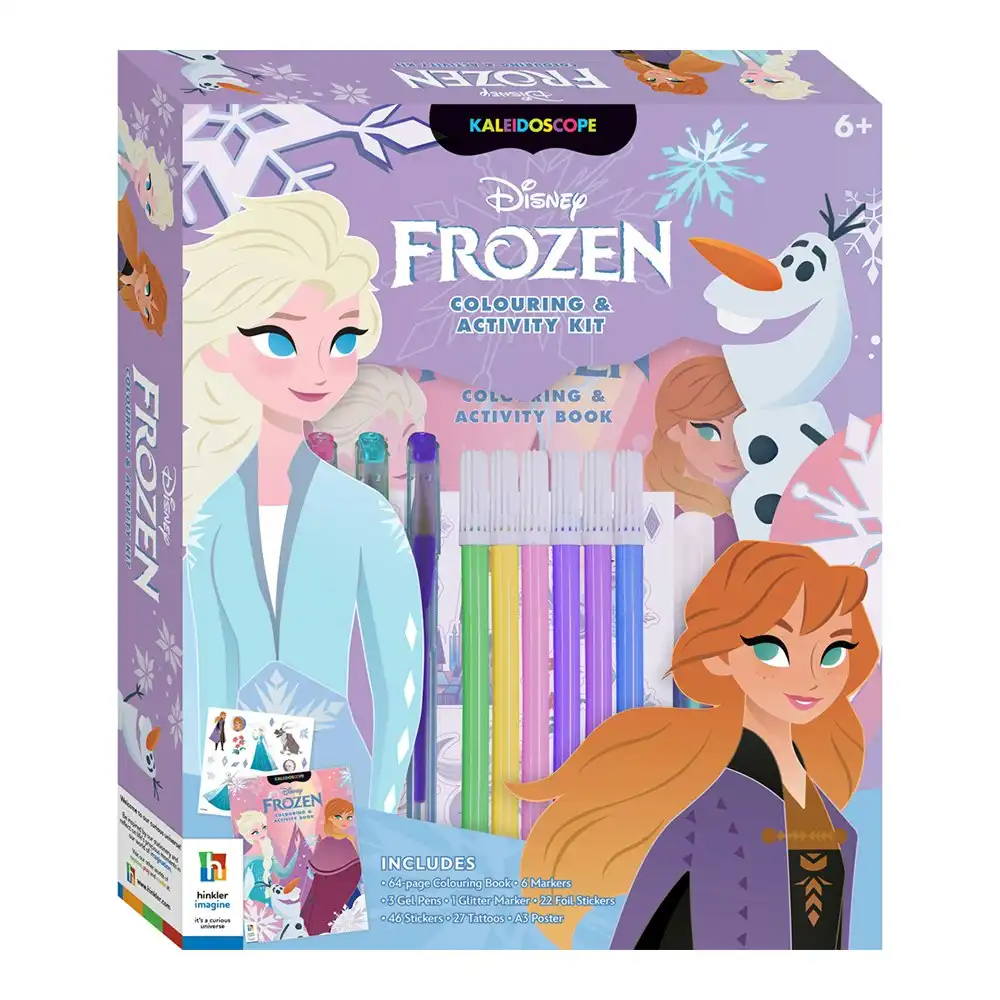 Kaleidoscope Super Frozen Colouring & Activity Kit Kids/Children Art/Craft Book