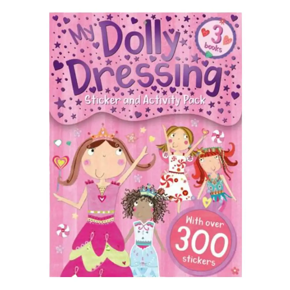 Bookoli Sticker And Activity Pack Dolly Dressing Kids/Children Fun Learning Kit