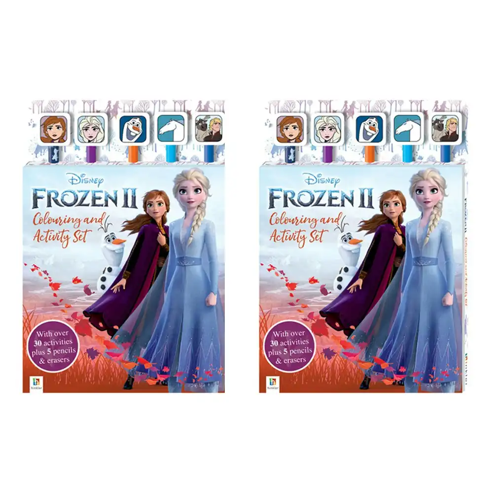 2x Kaleidoscope Disney Frozen 2 Colouring & Activity Set Kids/Children Art 3y+