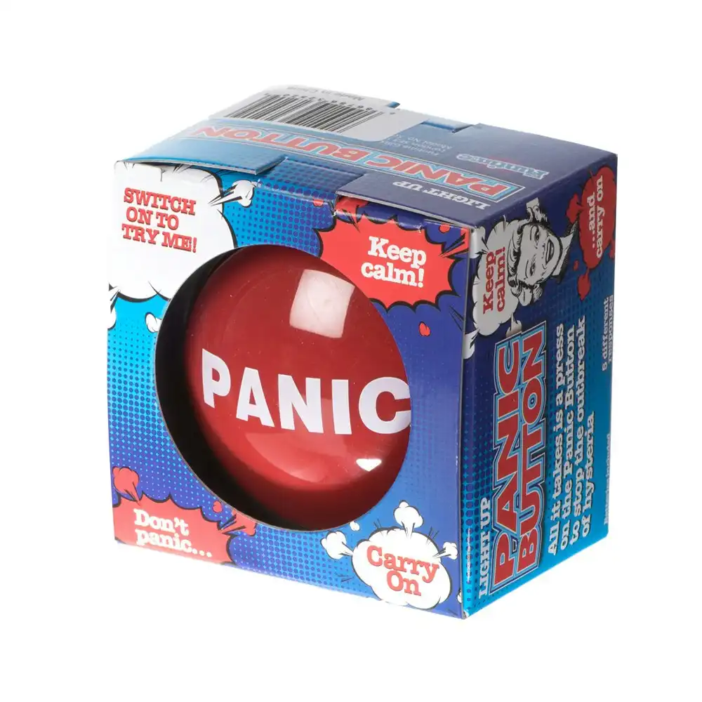 Funtime 8cm Panic Button Adult Prank/Joke Funny Gift Interactive Novelty Toy