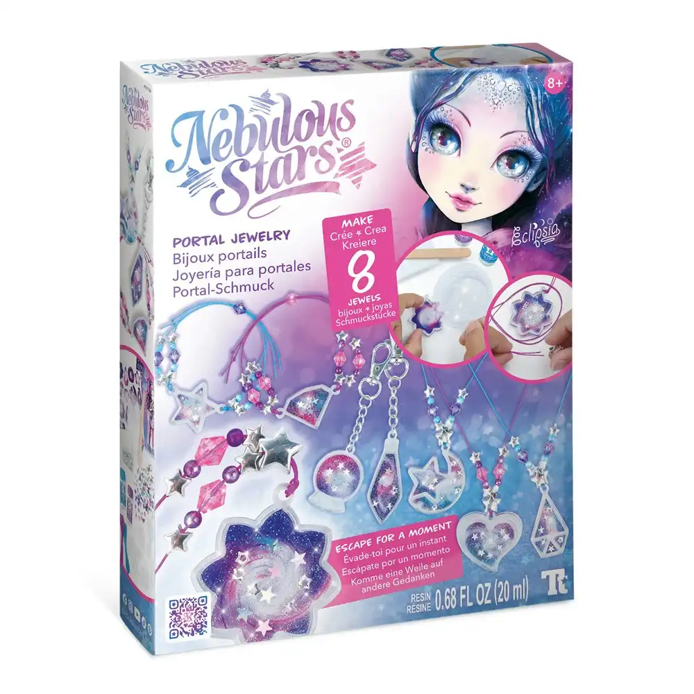 Nebulous Stars Portal Jewelry Kids Glitter/Sticker Activity Art/Craft Kit 8y+
