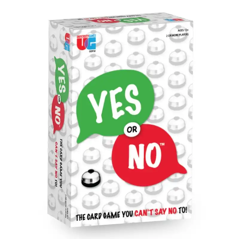 U.Games Yes or No Card Party Game Teens/Children Interactive Activity Toy 12+