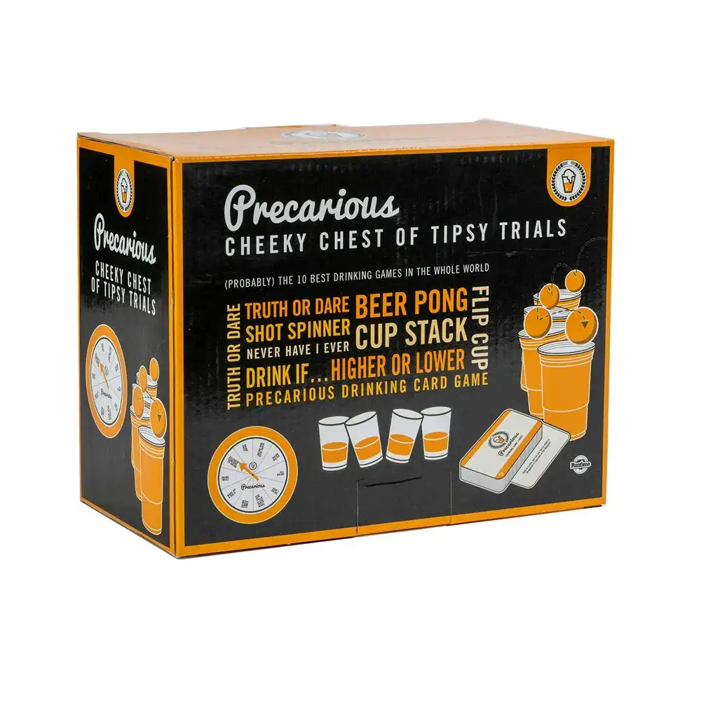 Funtime Precarious Cheeky Chest of Tipsy Trials Adult Party Drinking Game Set