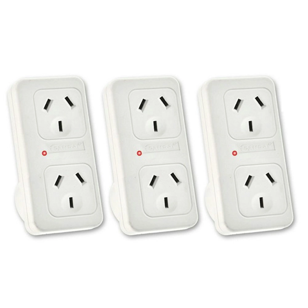 6x Sansai Vertical Powerpoint Double Surge Protector Adaptor/Outlet Spliter/AU