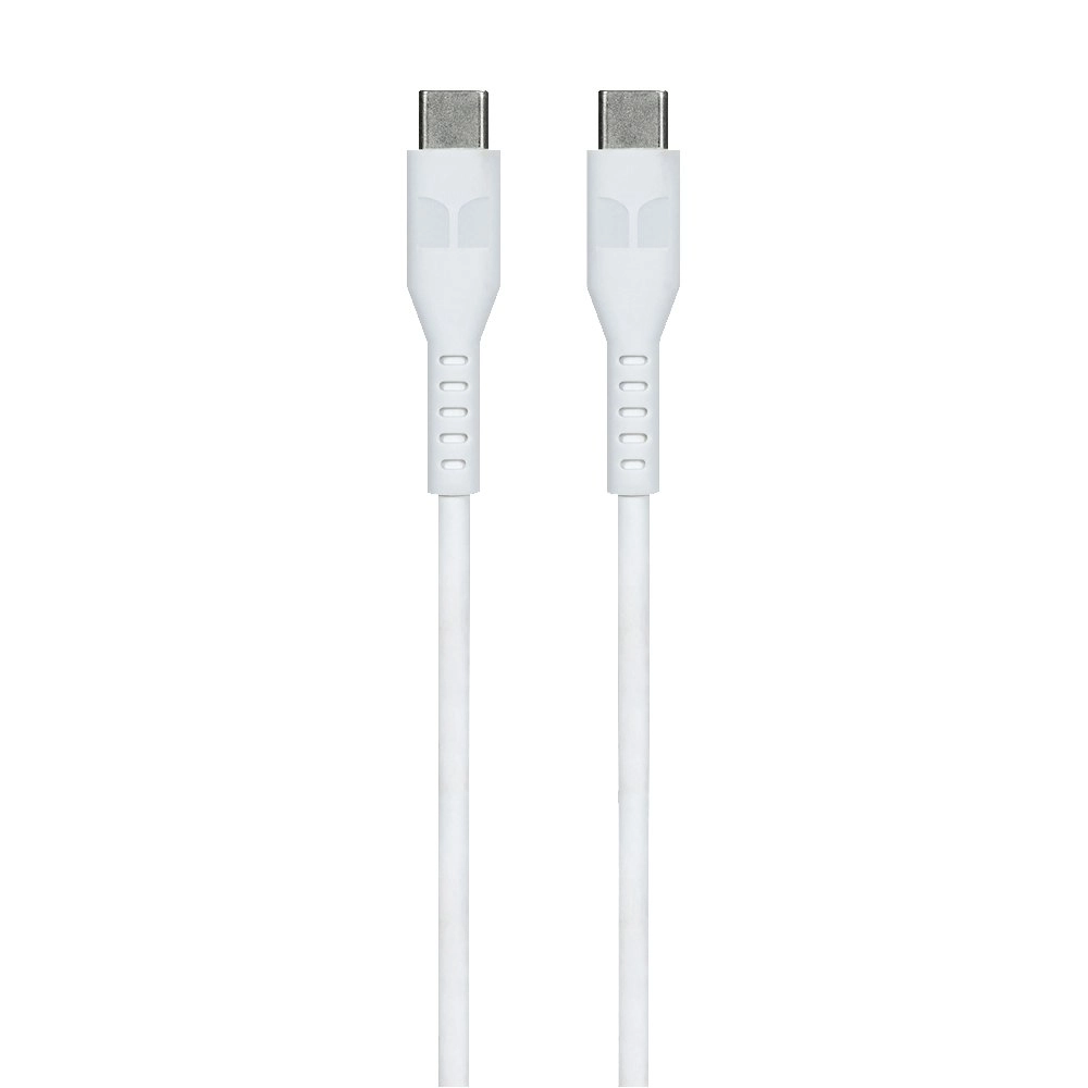 Monster TPE 1.2M USB-C to USB-C Phone Charging/Sync Power/Data Cable White