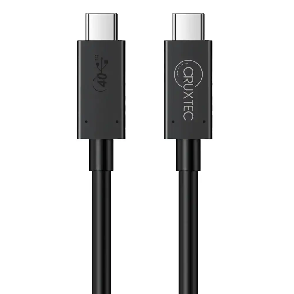 Cruxtec 2m USB-C to Type-C 8K@60Hz Laptop/Smart Phone Data Sync & Charge Cable