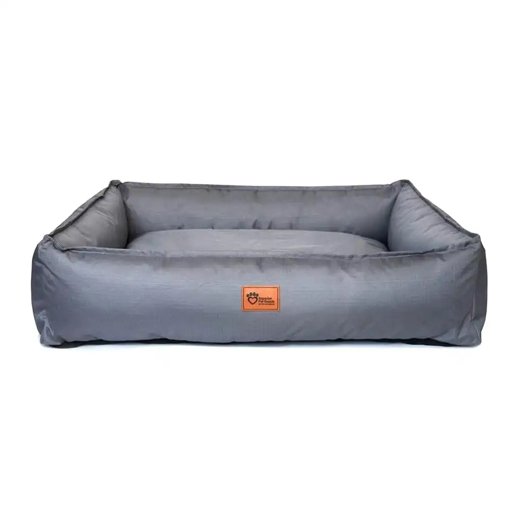 Superior Pet Plus Ripstop Durable Pet/Dog Lounger/Bed Steel Grey Small 87cm