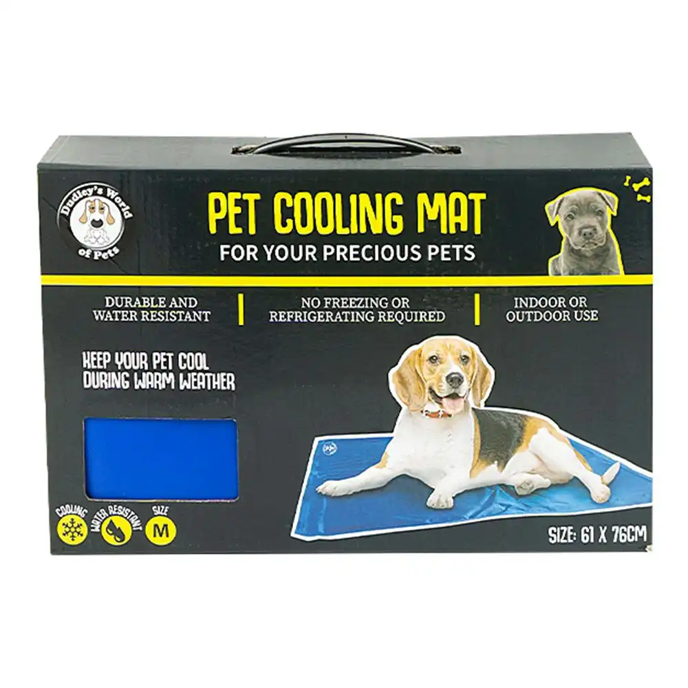 Dudley's World Of Pets Dog/Cat/Pet Care Cooling Mat Pad Medium 61x76cm