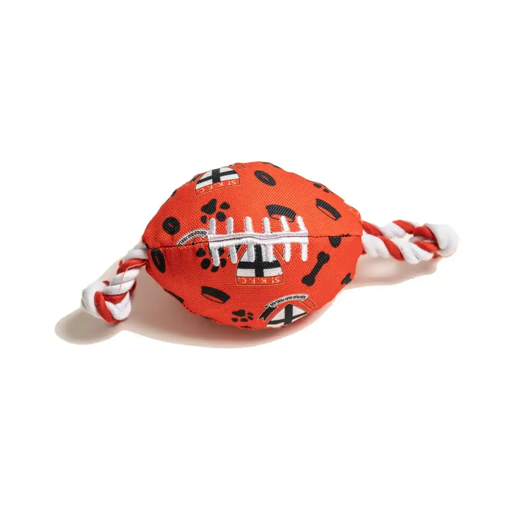 The Stubby Club St Kilda Saints AFL Themed Durable Dog/Cat Pet Play Chew Toy