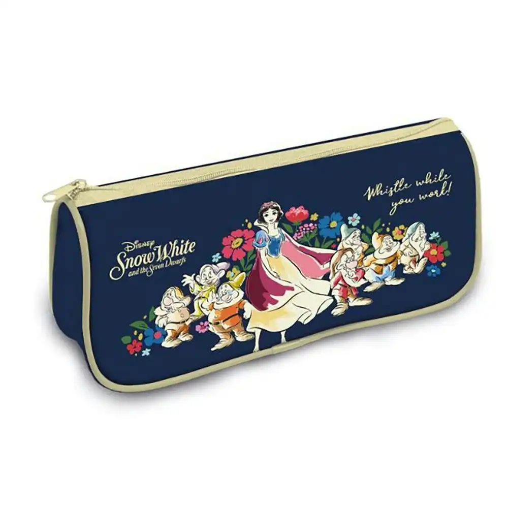 Disney Snow White Whistle Themed School/Office Stationery Pencil Shaped Case