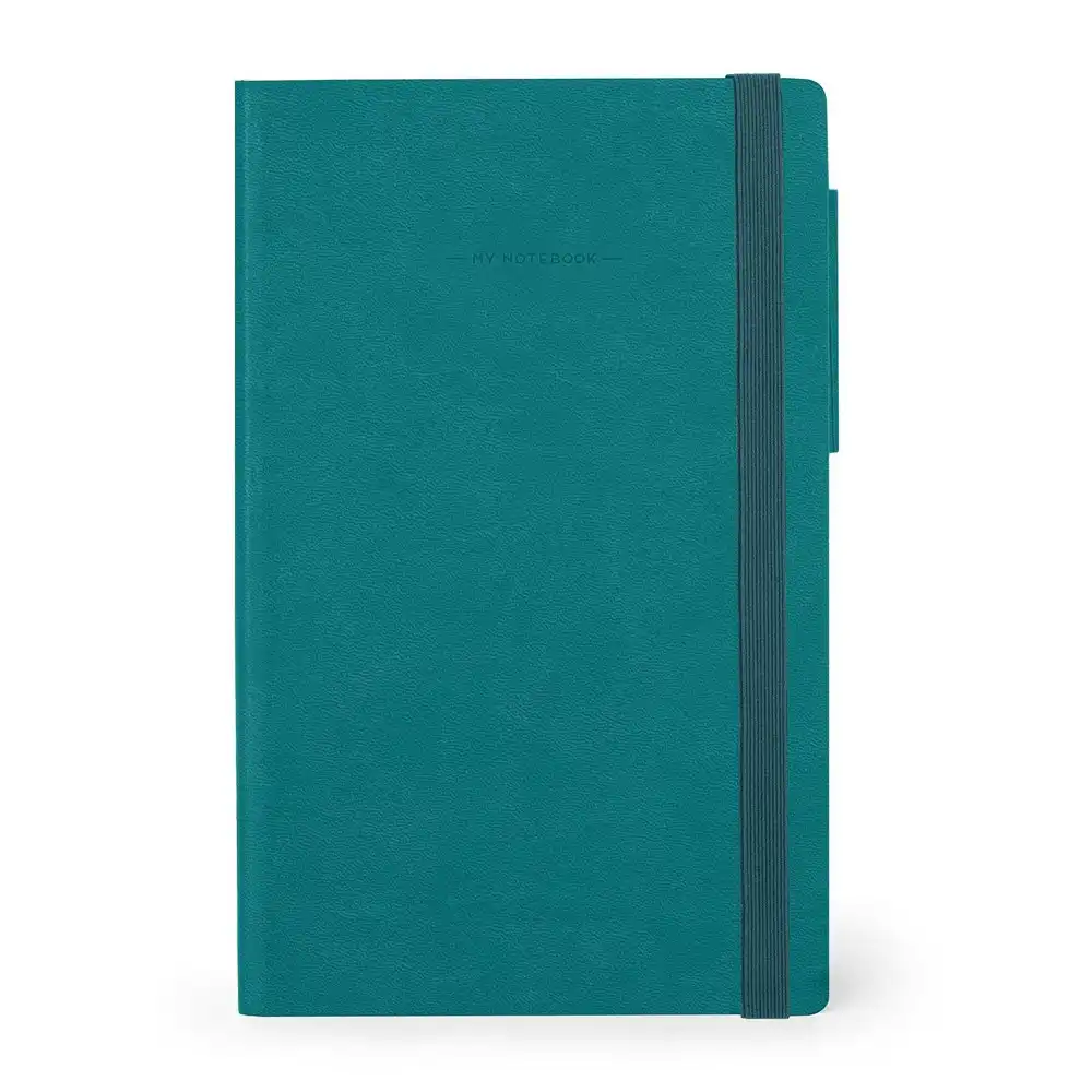 Legami My Notebook Medium Plain Journal Personal Diary Stationery Malachite GRN