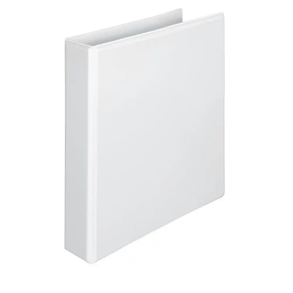 Marbig Clearview PP 2 D-Ring 25mm A5 Insert Binder File Organiser/Document White