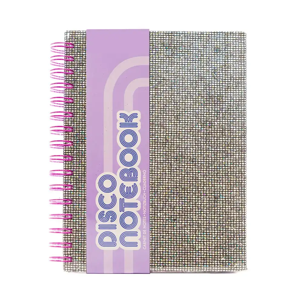 NPW Gifts Disco Notebook/Journal Notes 100-Lined Pgs Office/School Stationery