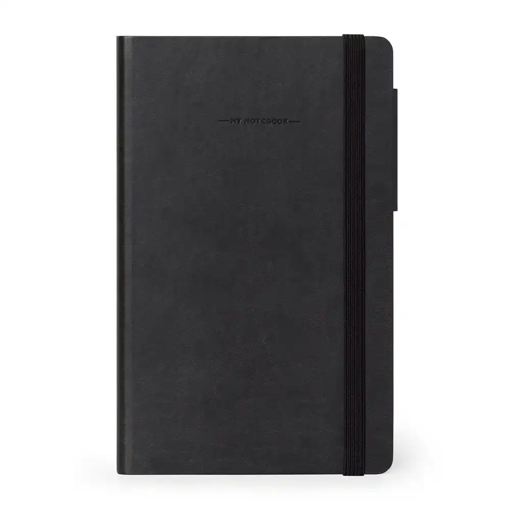 Legami My Notebook Medium Plain Journal Personal Diary School Stationery Black