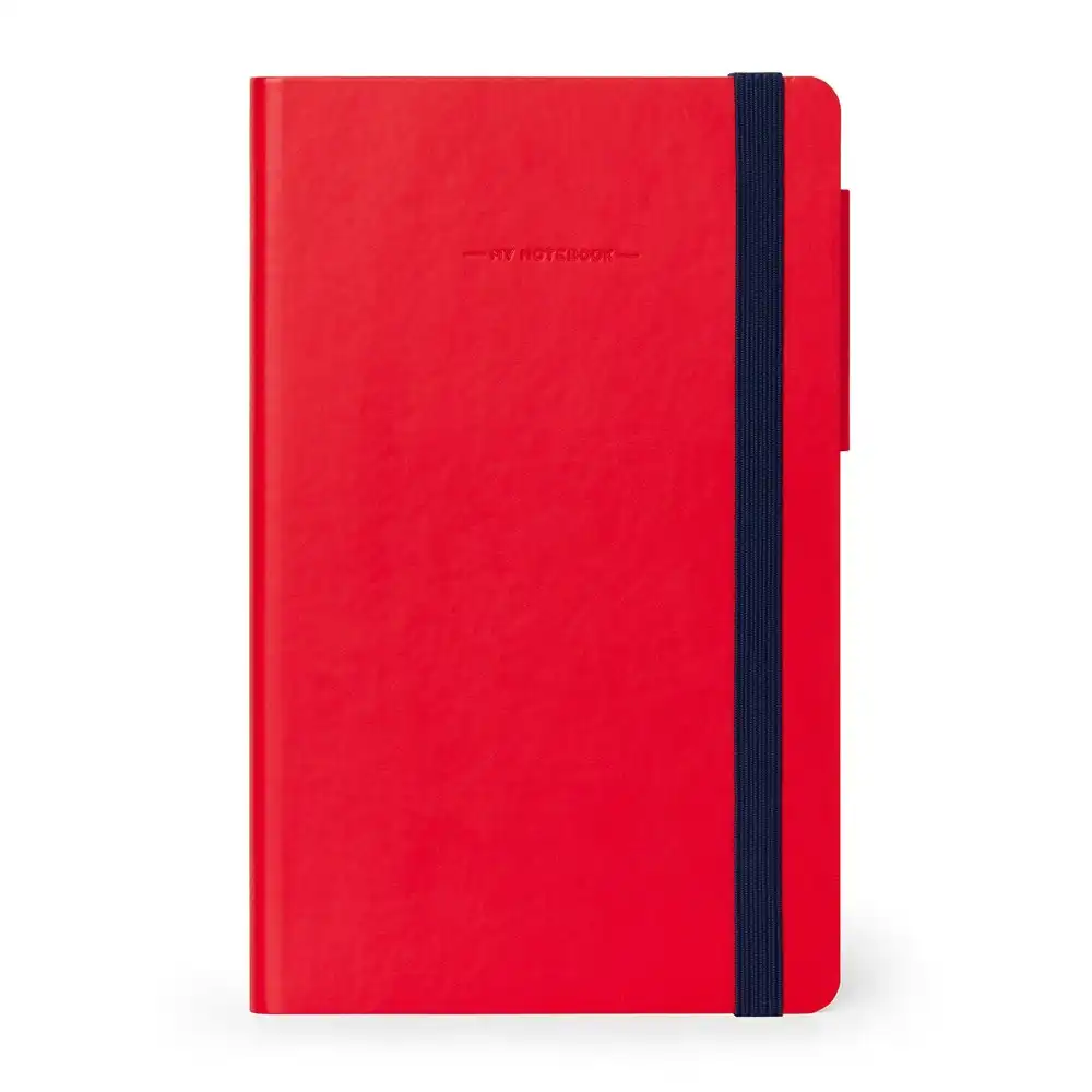Legami My Notebook Medium Plain Journal Personal Diary School Stationery Red