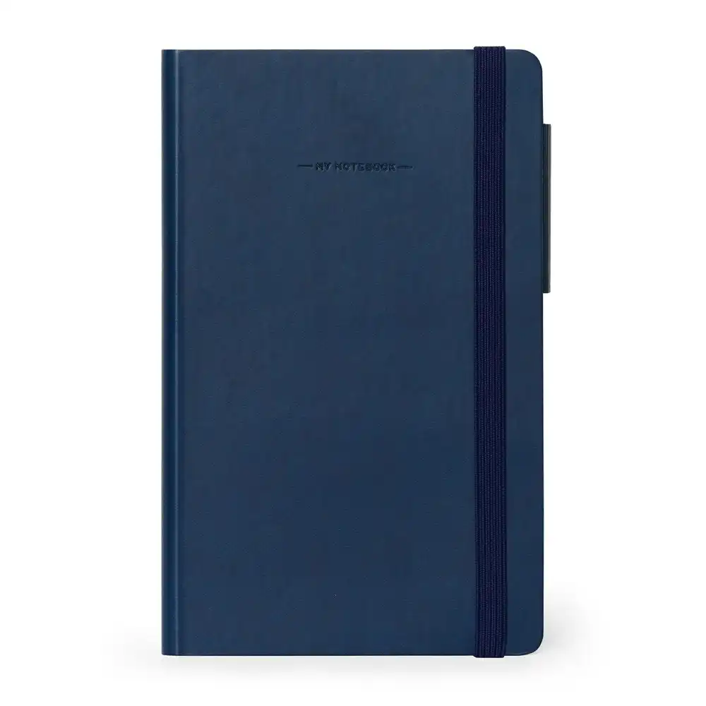 Legami My Notebook Medium Plain Journal Personal Diary School Stationery Blue
