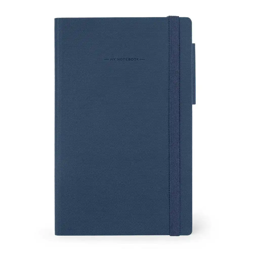 Legami My Notebook Medium Plain Journal Personal Diary Stationery Galactic Blue