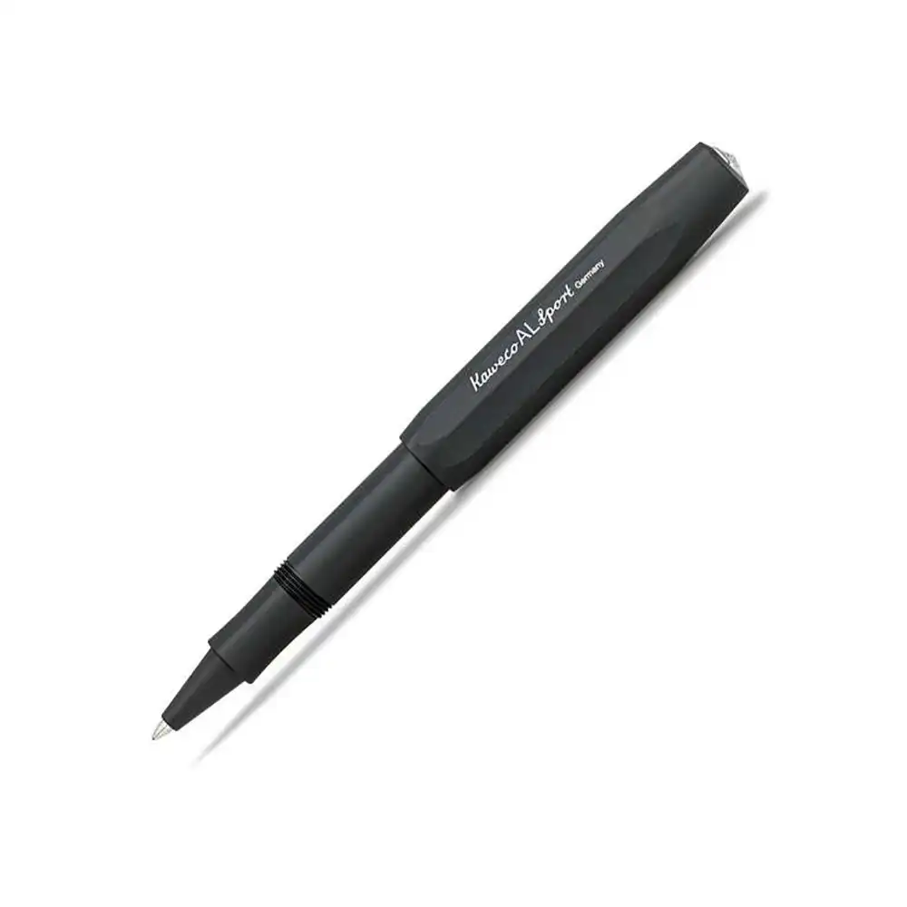 Kaweco AL Sport Aluminium Rollerball Pen Writing Stationery Medium Nib Black