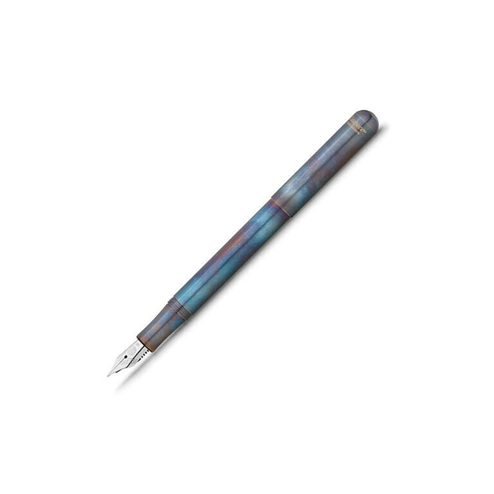 Kaweco Liliput S/S Fountain Pen Writing Office Stationery Medium Nib Fireblue