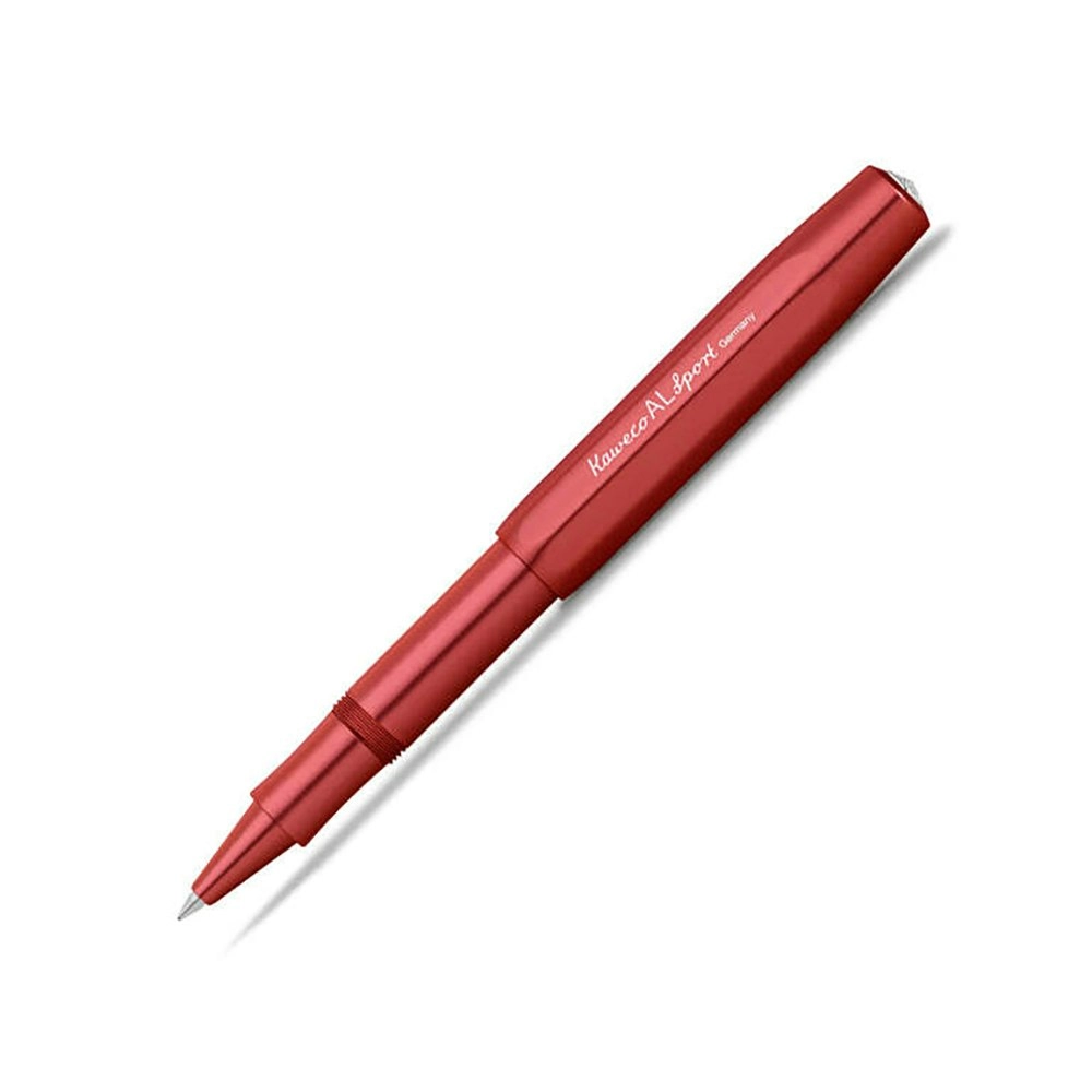 Kaweco AL Sport Aluminium Rollerball Pen Office Stationery Medium Nib Deep Red