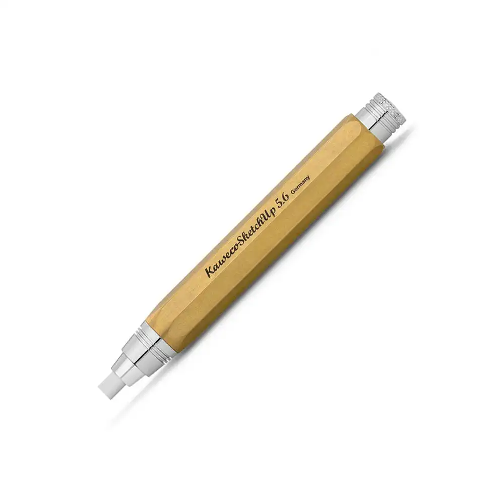 Kaweco Sketch Up Corrector/Eraser Clutch Office School Stationery Brass 5.6mm