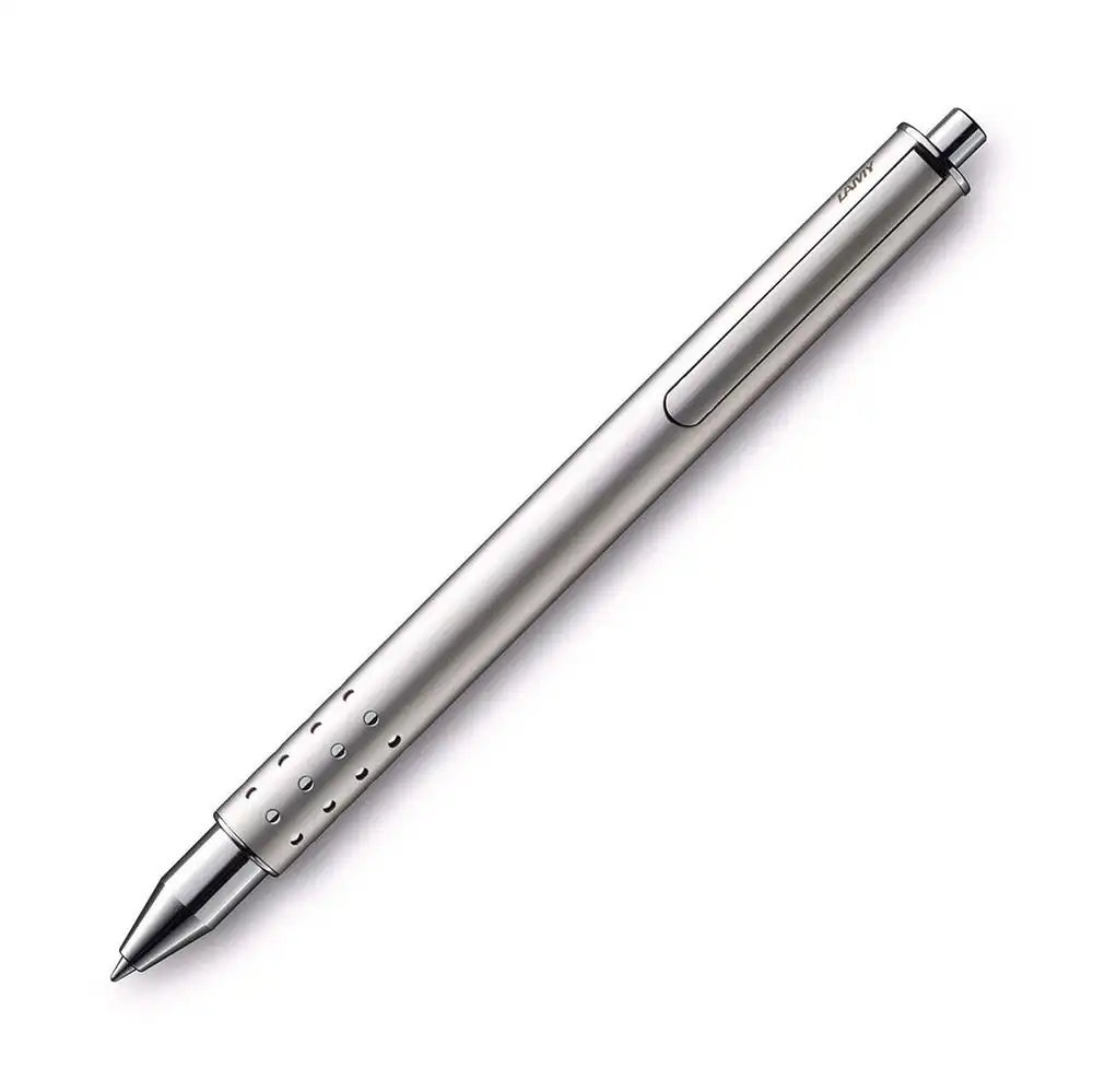 Lamy Swift Rollerball Pen Medium Nib 1mm Tip Office Writing Stationery Palladium