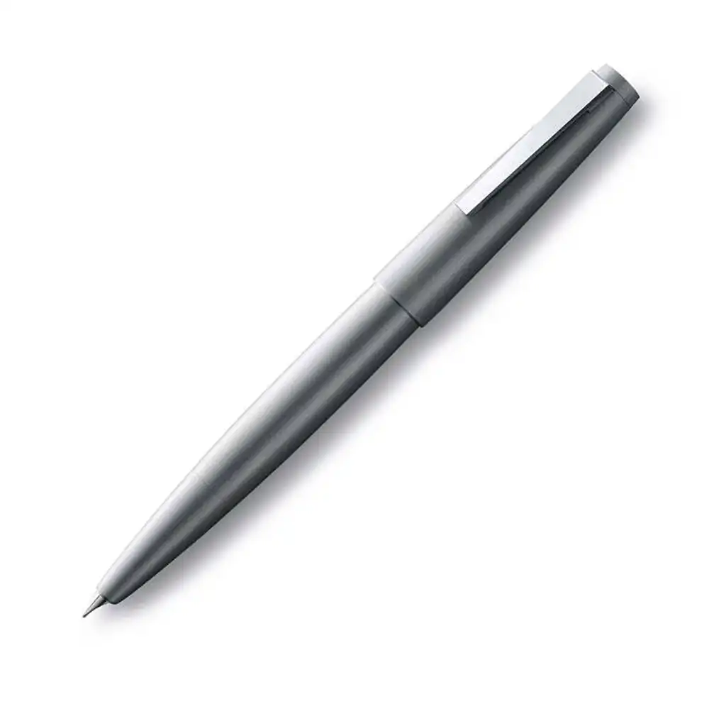 Lamy 2000 Fountain Pen Fine Nib Tip Stationery Matt Brushed Stainless Steel