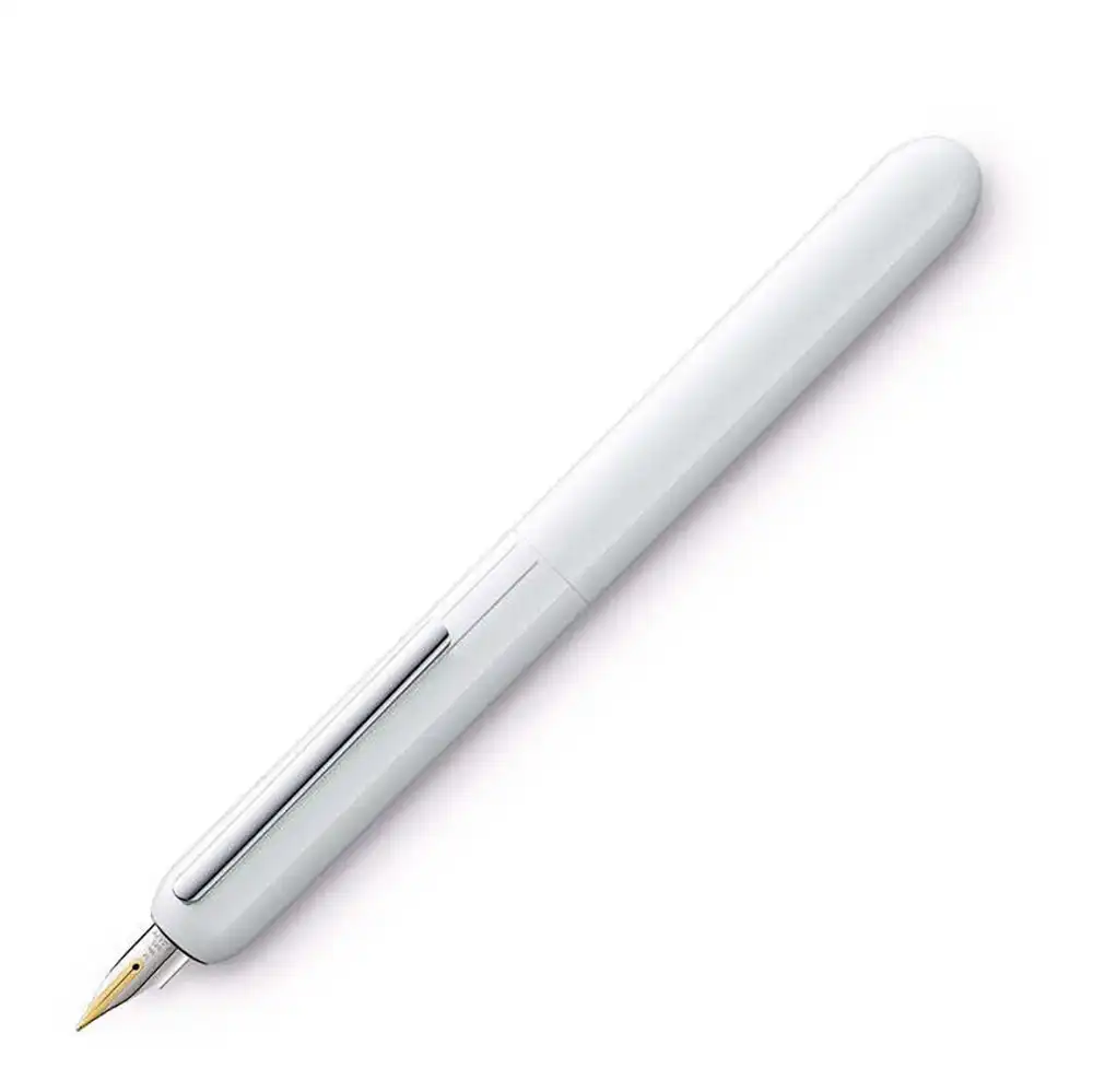 Lamy Dialog 3 Fountain Pen Fine Nib Tip Office Writing Stationery Piano White