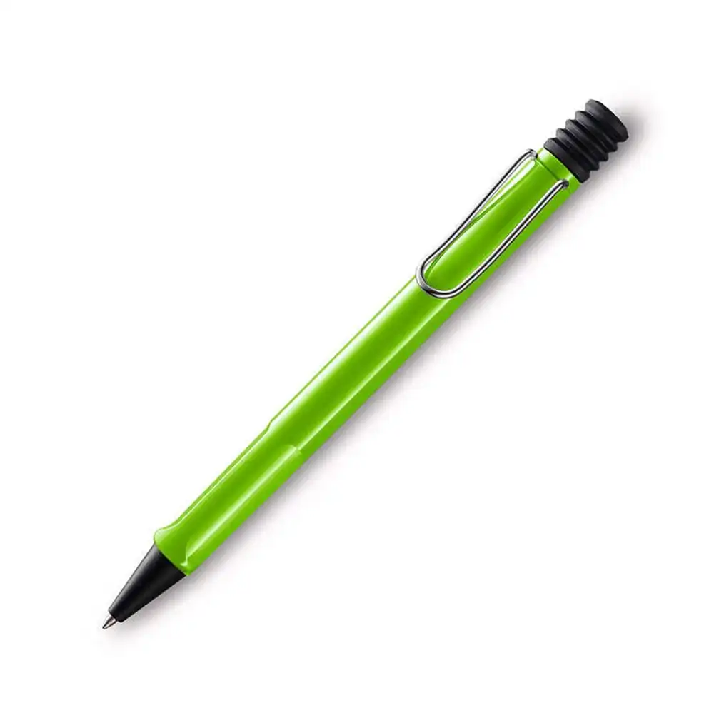 Lamy Safari Ballpoint Pen Medium-1mm Nib Tip Writing Office Stationery Green