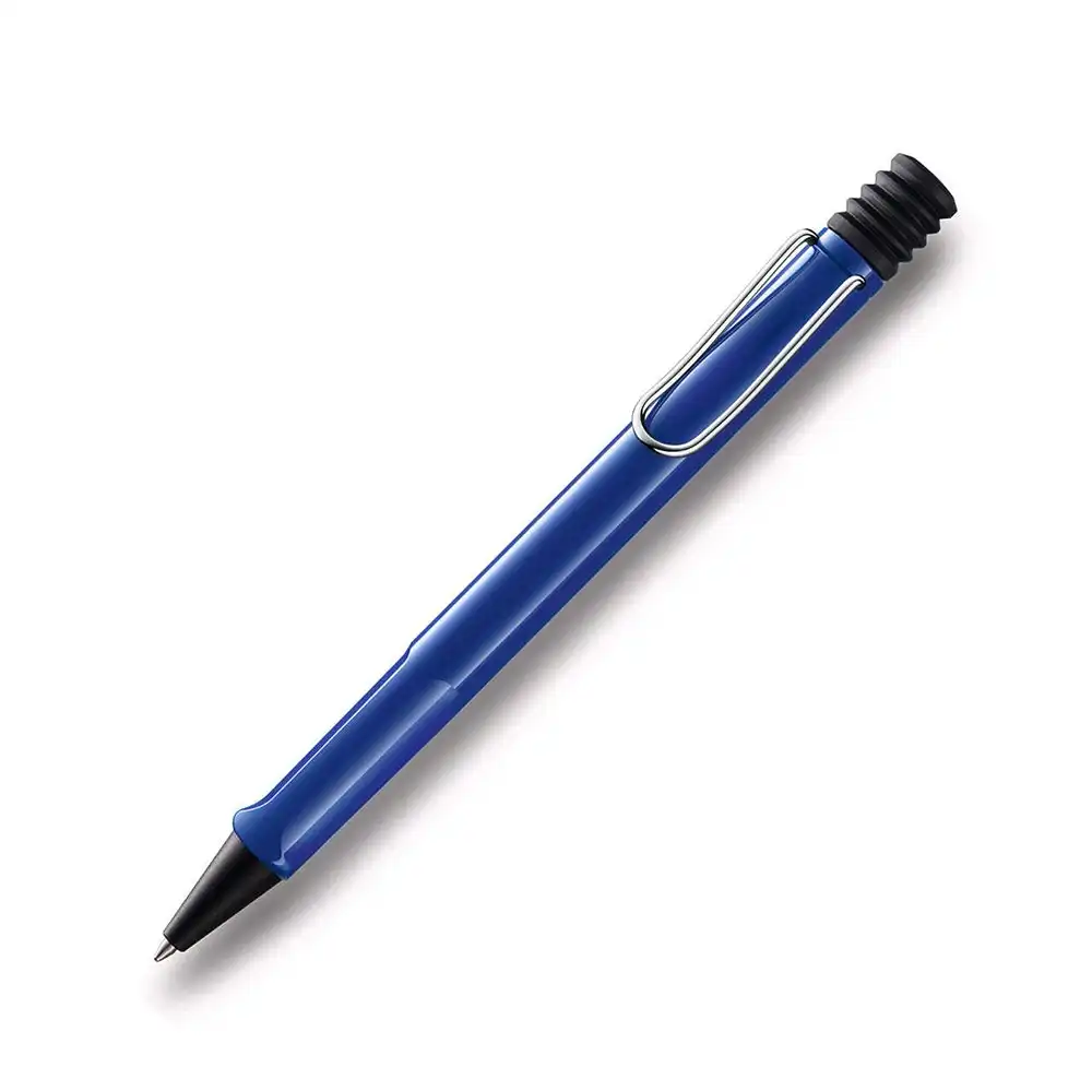 Lamy Safari Ballpoint Pen Medium-1mm Nib Tip Writing Office Stationery Blue