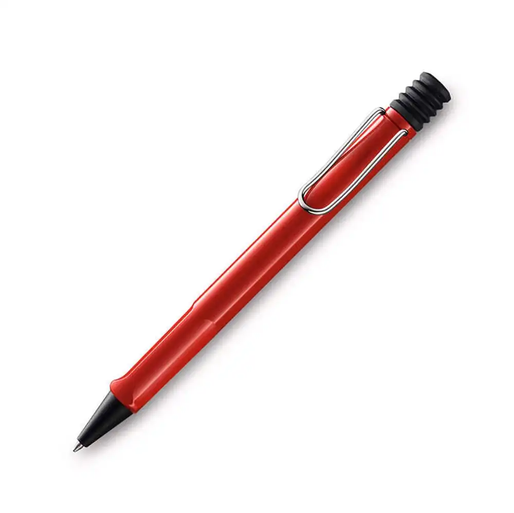 Lamy Safari Ballpoint Pen Medium-1mm Nib Tip Sign/Writing Office Stationery Red