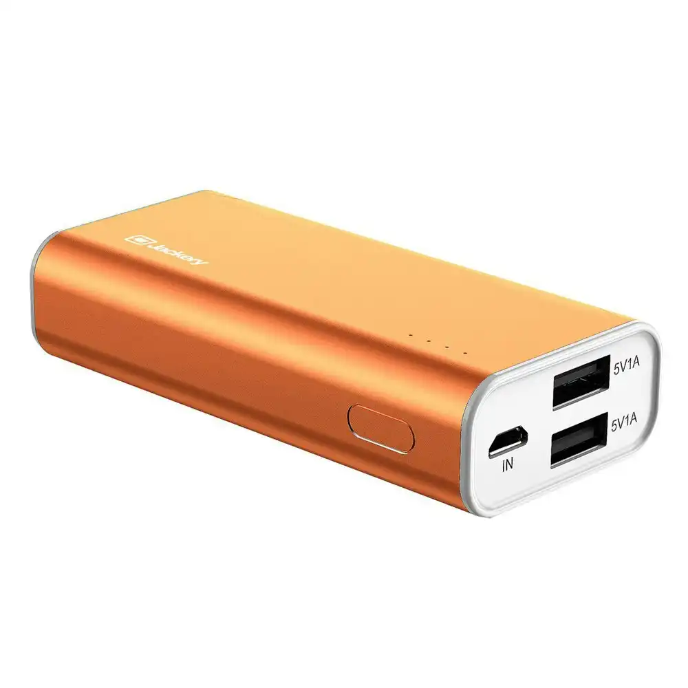 Jackery Force 115 5200mAh Dual USB Power Bank Battery Charger f/SmartPhones ORG