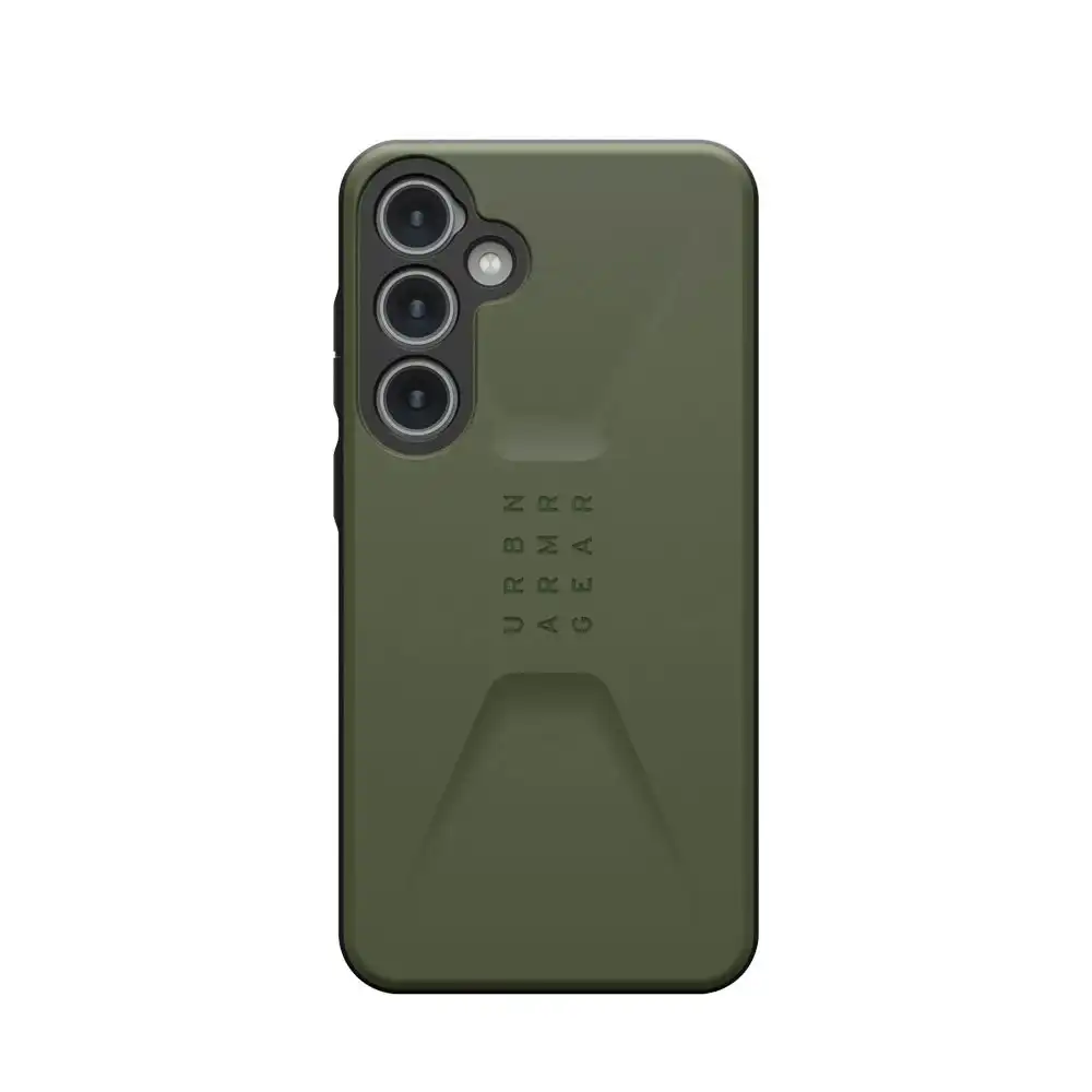 Urban Armour Gear Civilian Rouladen Case Cover For Samsung Galaxy S24 Olive Drab