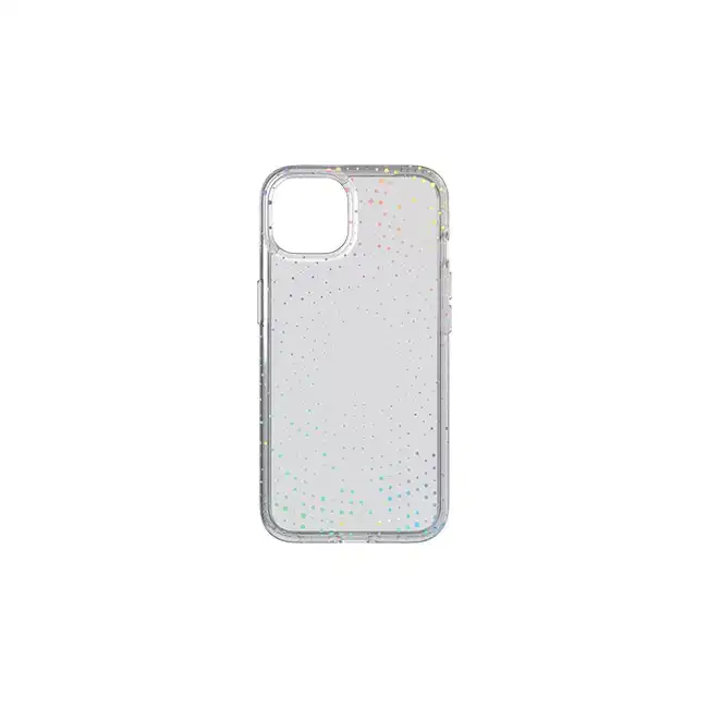 Tech21 Evo Sparkle Phone Case Mobile Cover For iPhone 13 Pro Max Iridescent