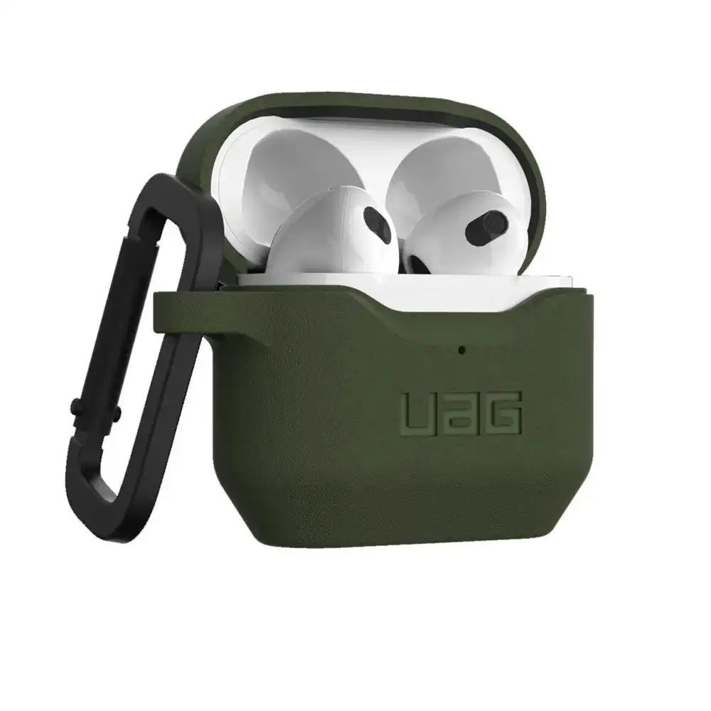 Urban Armour Gear Standard Issue Case Cover For Apple AirPods Blondie Olive
