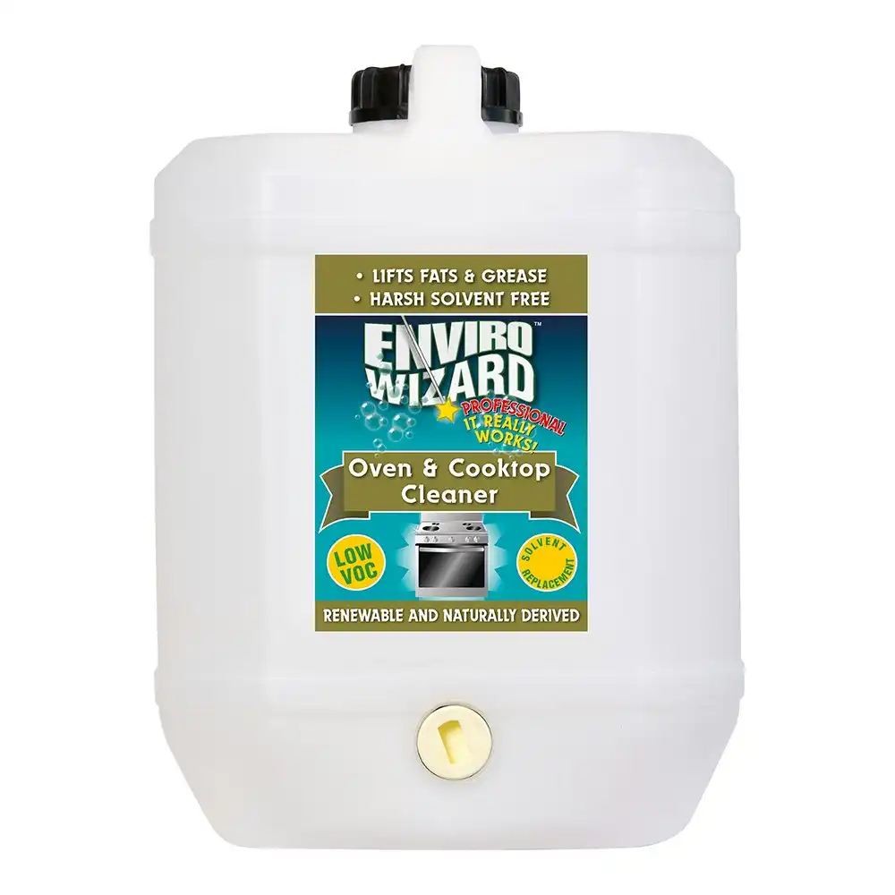 Enzyme Wizard Oven & Cooktop Appliance BBQ/Floor Fats Grease Stain Cleaner 20L