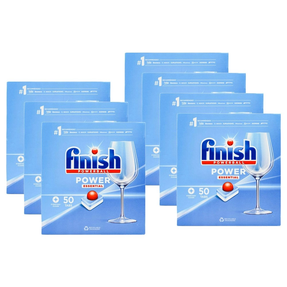 350pc Finish Powerball Dishwashing Machine Tablet Power Essential Everyday Clean